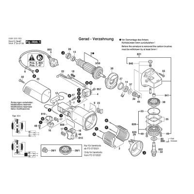 Bosch - GWS 6-115