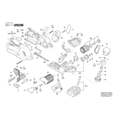 Bosch - GHO 12V-20