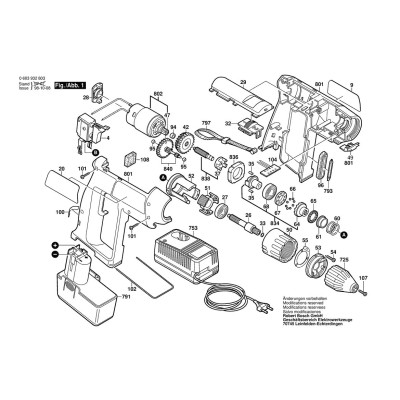 Bosch - PSR 9,6 VES-2