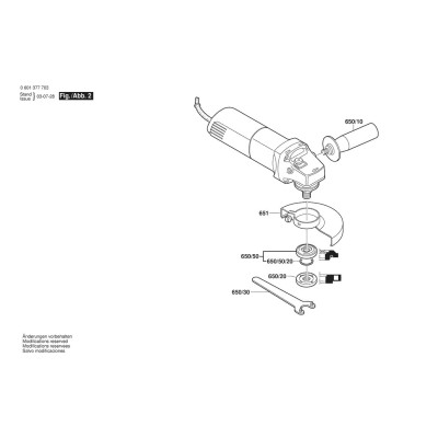 Bosch - GWS 780 C.