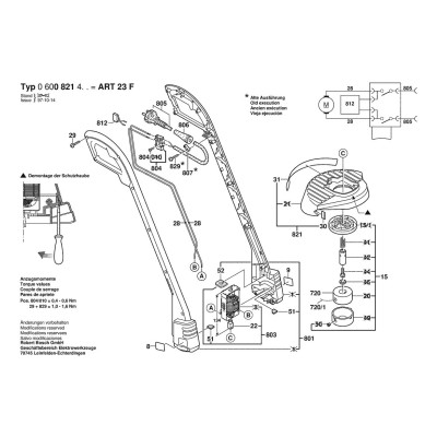 Bosch - ART 23 F