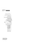 Bosch - Hex Key Set 9-piece