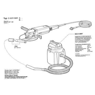 Bosch - ANGLE GRINDER