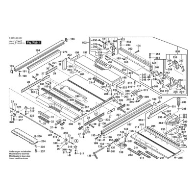 Bosch - GTS 10 XC