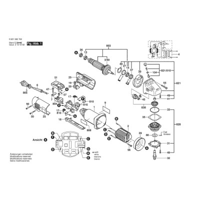 Bosch - GWS 10-125 C