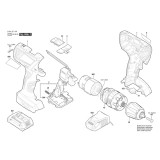 Bosch - GSB 18-2-LI Plus