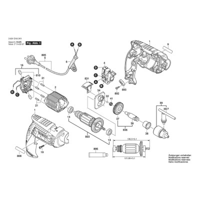 Bosch - GSB 13 RE