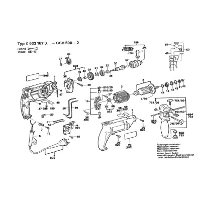 Bosch - CSB 500-2