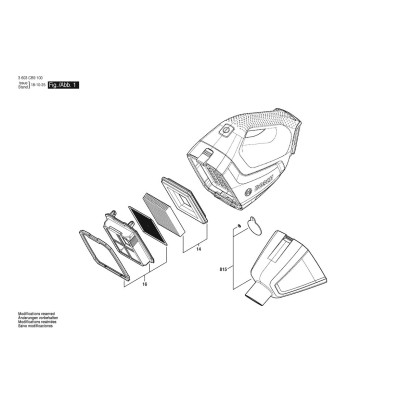 Bosch - UniversalVac 18