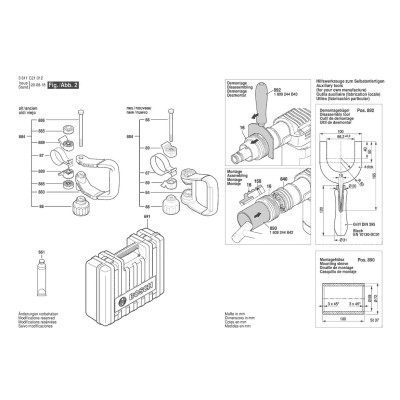 Bosch - GSH 5 CE