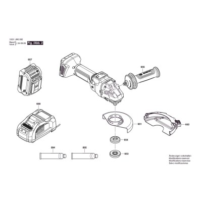 Bosch - GWS 18V-15 S
