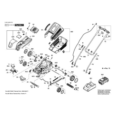 Bosch - EasyRotak 36-550