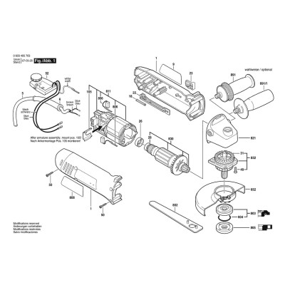 Bosch - PWS 9-125 CE
