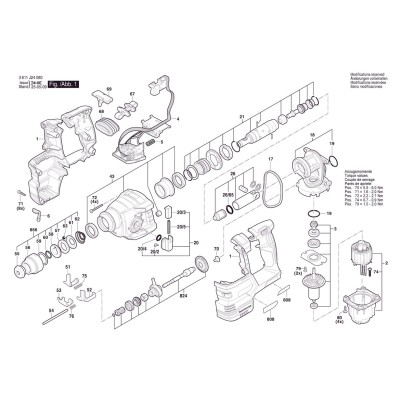 Bosch - GBH 18V-22