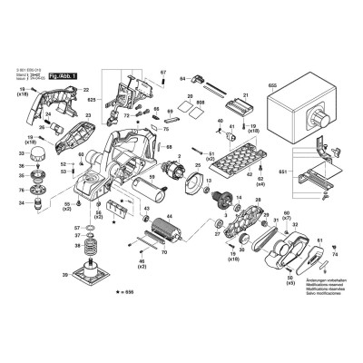 Bosch - GHO 18V-26