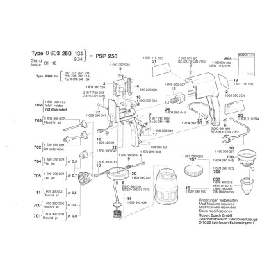 Bosch - PSP 250