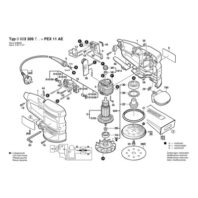 Bosch - PEX 11 AE