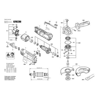 Bosch - PWS 850-125