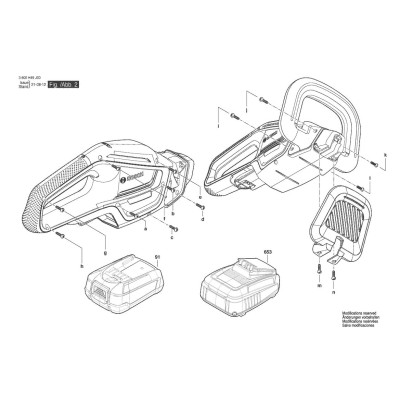 Bosch - UniversalHedgeCut 18V-55