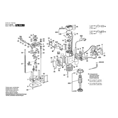 Bosch - GOF 1700 E