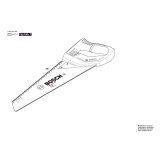 Bosch - Universal Handsaw 400mm