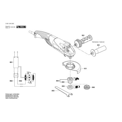 Bosch - GWS 18-125 L