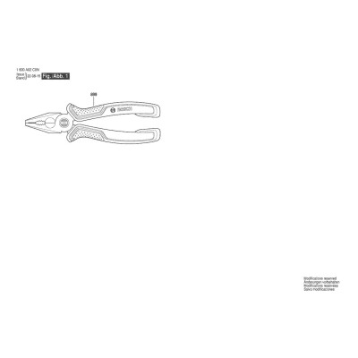 Bosch - Combination Pliers 1
