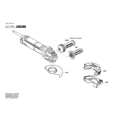 Bosch - GWX 14-125 S