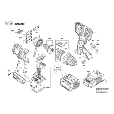 Bosch - GSR 14,4 V-EC