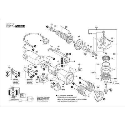 Bosch - GWS 8-125 C