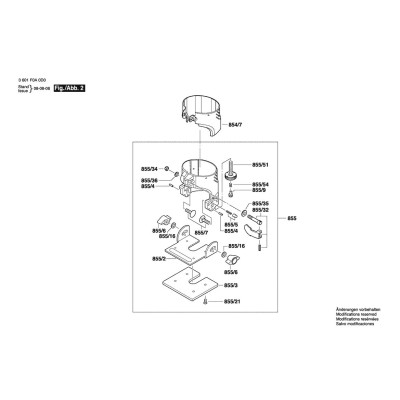 Bosch - GKF 600