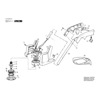 Bosch - LAWN EDGE TRIMMER