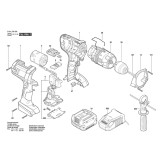Bosch - GSB 14,4 VE-2-LI