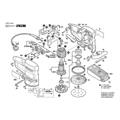 Bosch - PEX 420 AE