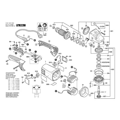 Bosch - GWS 22-180 JH