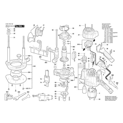 Bosch - GOF 1250 LCE
