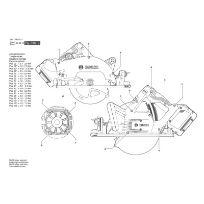 Bosch - GKS18V-25GC