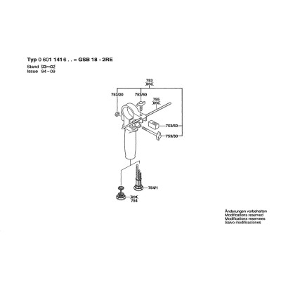 Bosch - GSB 2-650 RE