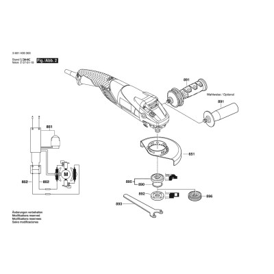 Bosch - GWS 15-125 CIEH