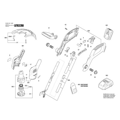 Bosch - EasyGrassCut 18