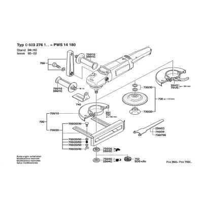 Bosch - PWS 14-180