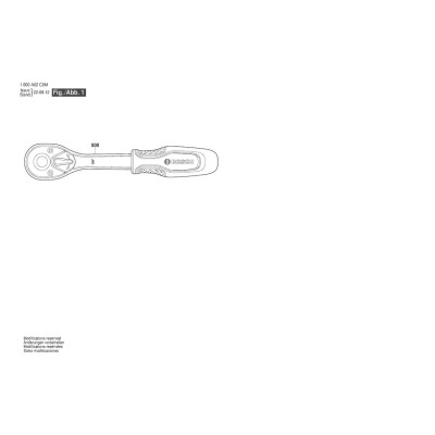 Bosch - ¼” Ratchet