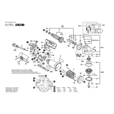Bosch - GWS 14-125 C