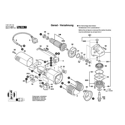 Bosch - GWS 6-125