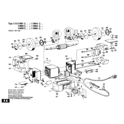 Bosch - Bench Grinder