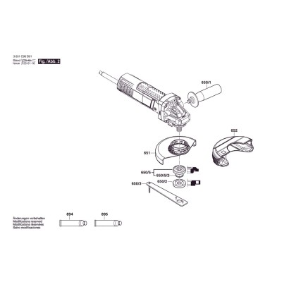 Bosch - GWS 9-115 S