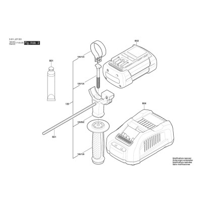 Bosch - GBH 36 VF-LI Plus
