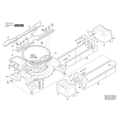 Bosch - GCM 18V-254 D
