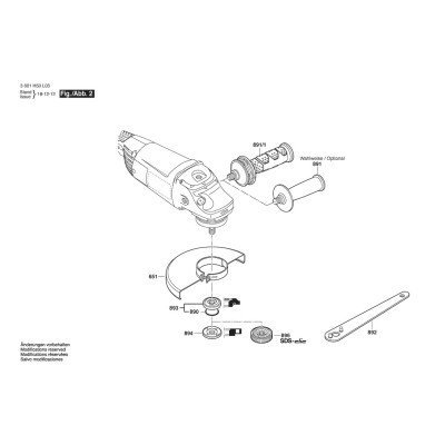 Bosch - GWS 20-230 H