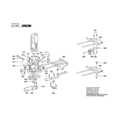 Bosch - POF 500 A